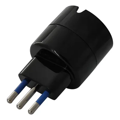 Adaptador Schuko Enchufe Europeo Certificado 10a 