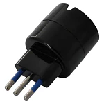 Adaptador Schuko Enchufe Europeo Certificado 10a 