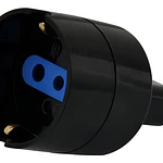 Adaptador Schuko Enchufe Europeo Certificado 10a 