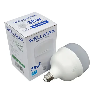 Ampolleta Led 38w Wellmax Blanco Frio 