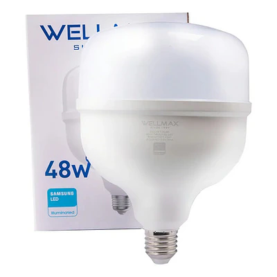 Ampolleta Led 48w Wellmax Blanco Frio 