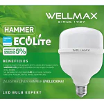 Ampolleta Led 48w Wellmax Blanco Frio 