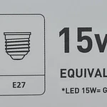 Ampolleta Led 15w E27 Blanco Frío 1350 Lúmenes Alta Luminosidad