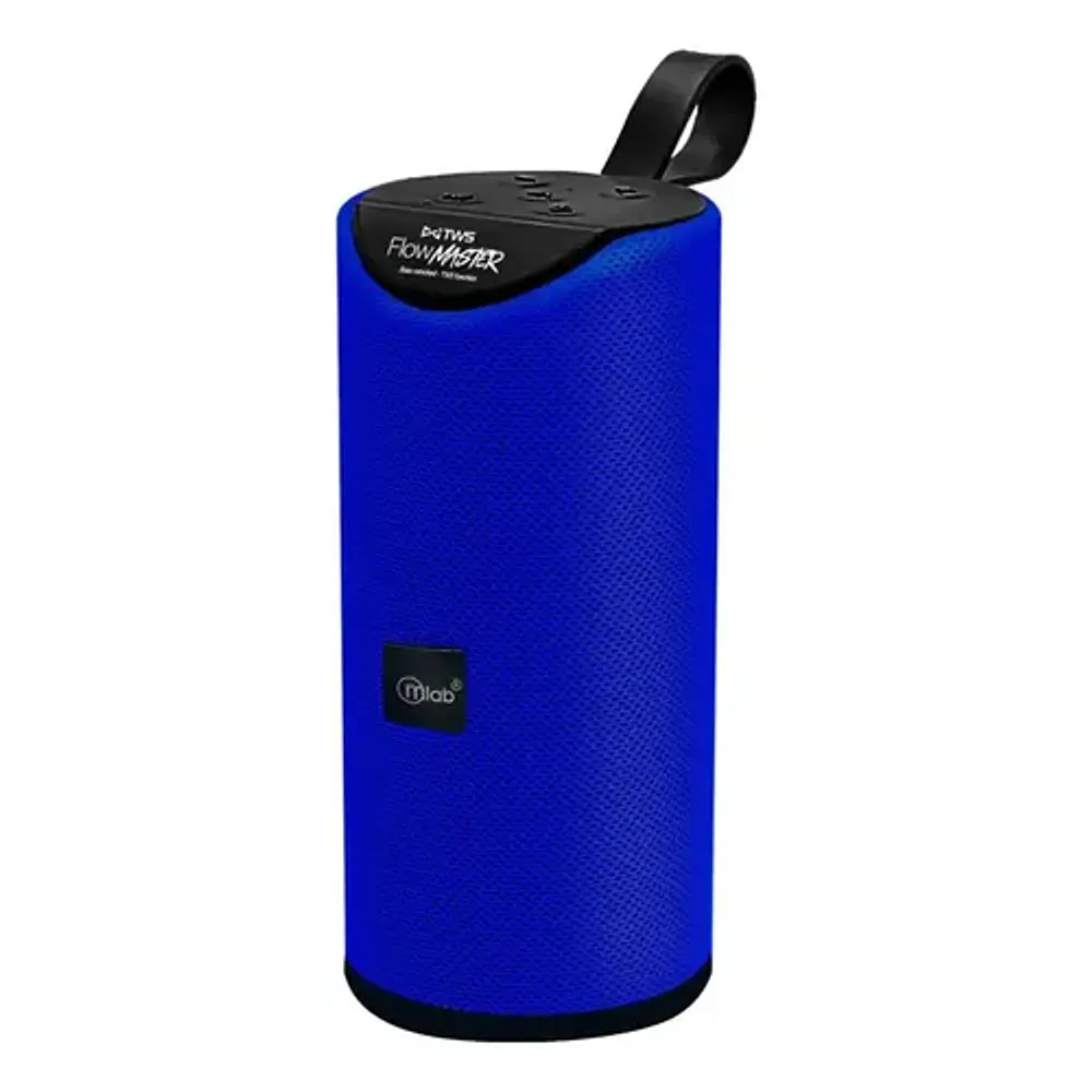 Parlante Flow Master Bluetooth Usb Fm Azul