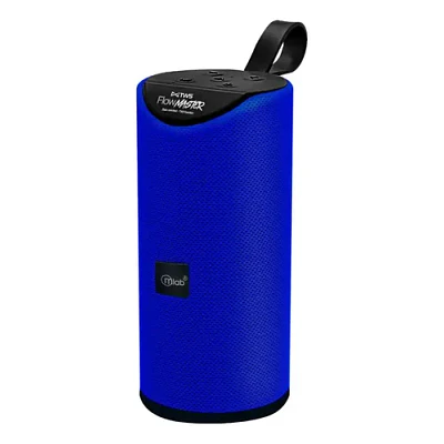 Parlante Flow Master Bluetooth Usb Fm Azul