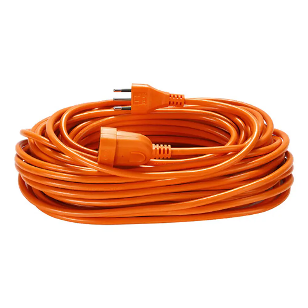 Extensión Eléctrica Macrotel 20 Metros 2500w Naranja