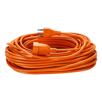 Extensión Eléctrica Macrotel 20 Metros 2500w Naranja