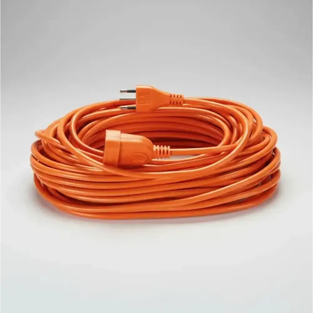 Extensión Eléctrica Macrotel 20 Metros 2500w Naranja