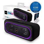 Parlante Portátil Bluetooth Extrem Bass Tws Mlab - Negro