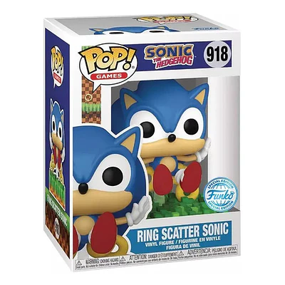 Funko Pop! Sonic Ring Scatter Sonic (918) Especial Edition