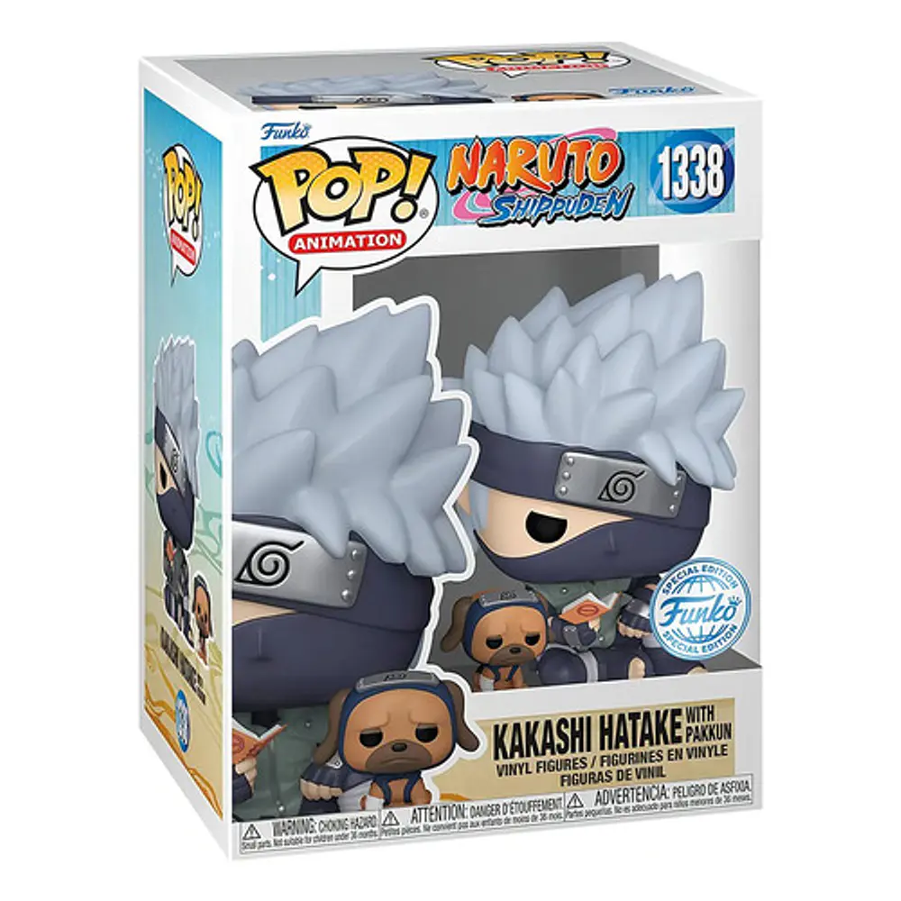 Funko Pop! Kakashi Hatake With Pakkun Naruto Shippuden 1338