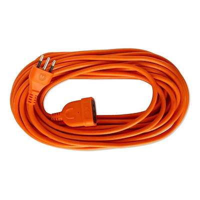 Extensión Eléctrica Macrotel 10 Metros 2500w Color Naranja