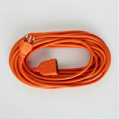 Extensión Eléctrica Macrotel 10 Metros 2500w Color Naranja