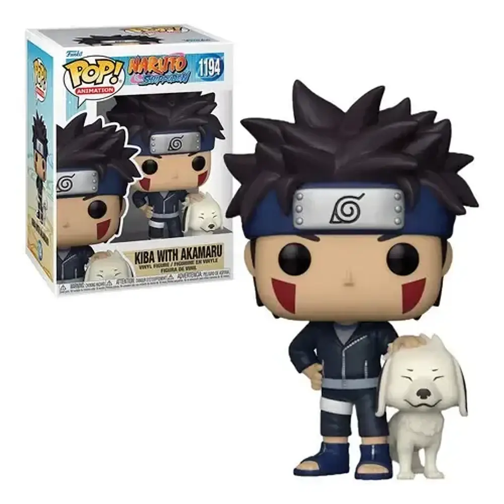 Funko Pop! Animation: Naruto- Kiba W/akamaru