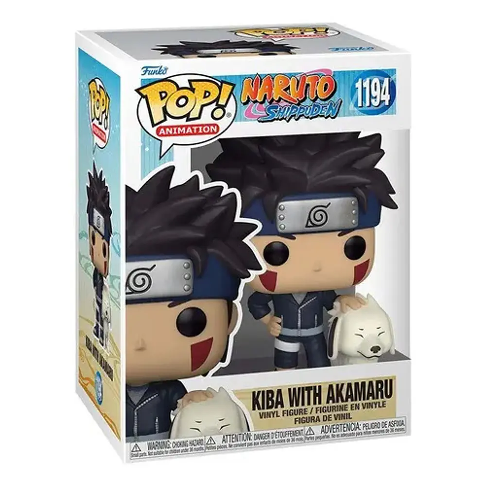 Funko Pop! Animation: Naruto- Kiba W/akamaru