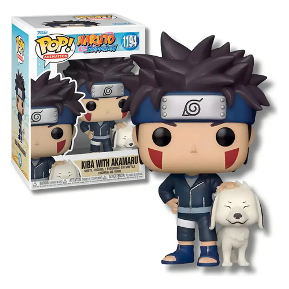 Funko Pop! Animation: Naruto- Kiba W/akamaru