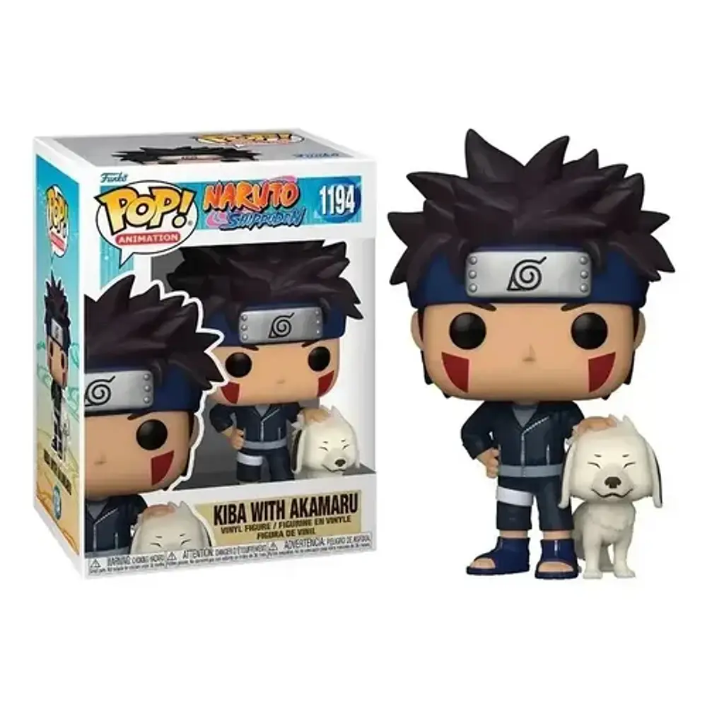 Funko Pop! Animation: Naruto- Kiba W/akamaru