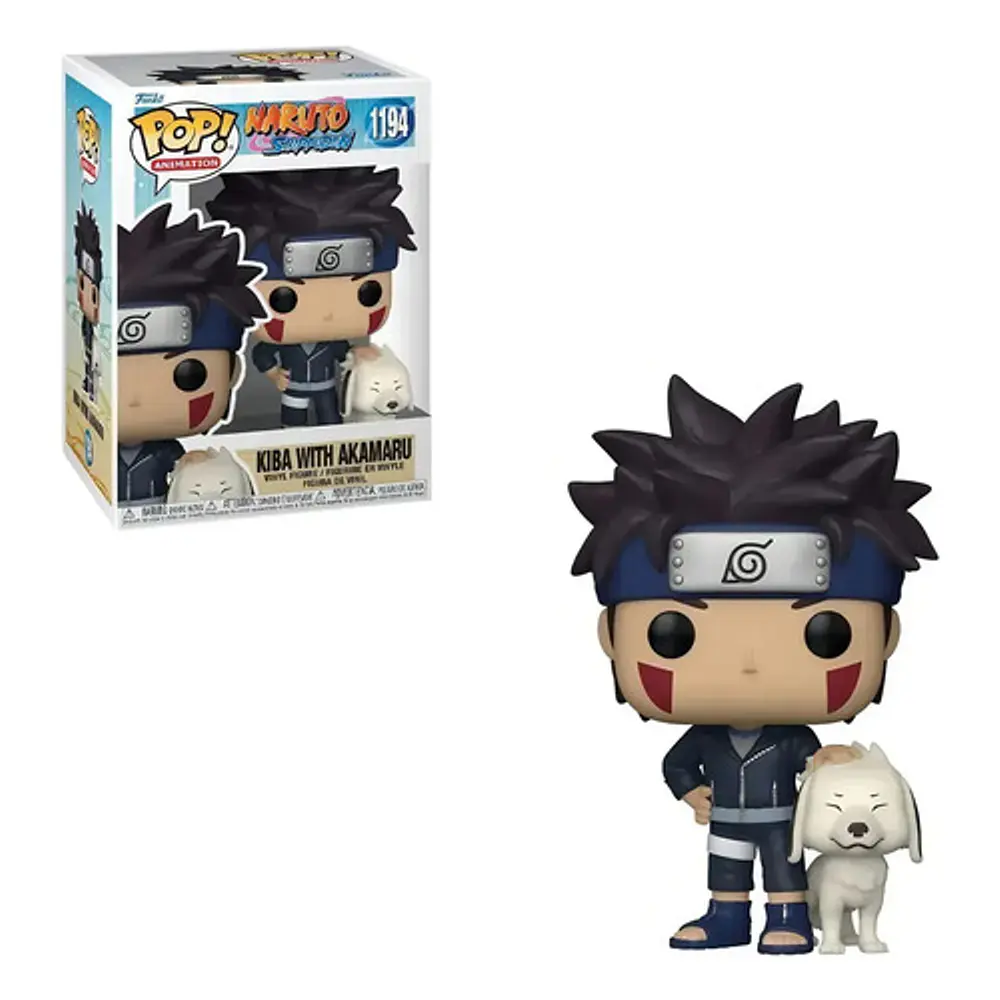 Funko Pop! Animation: Naruto- Kiba W/akamaru
