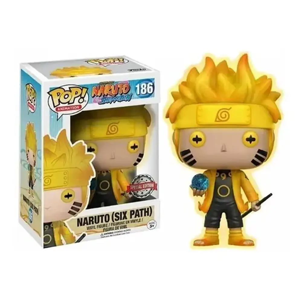 Figura Funko Pop! Naruto Six Path Exclusive Glows (186)