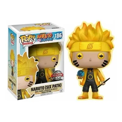 Figura Funko Pop! Naruto Six Path Exclusive Glows (186)