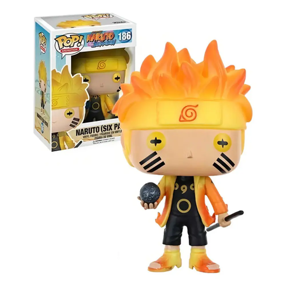 Figura Funko Pop! Naruto Six Path Exclusive Glows (186)