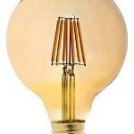 Ampolleta Led Vintage 8w E27 Luz Cálida 900lm Ámbar Blanco Cálido