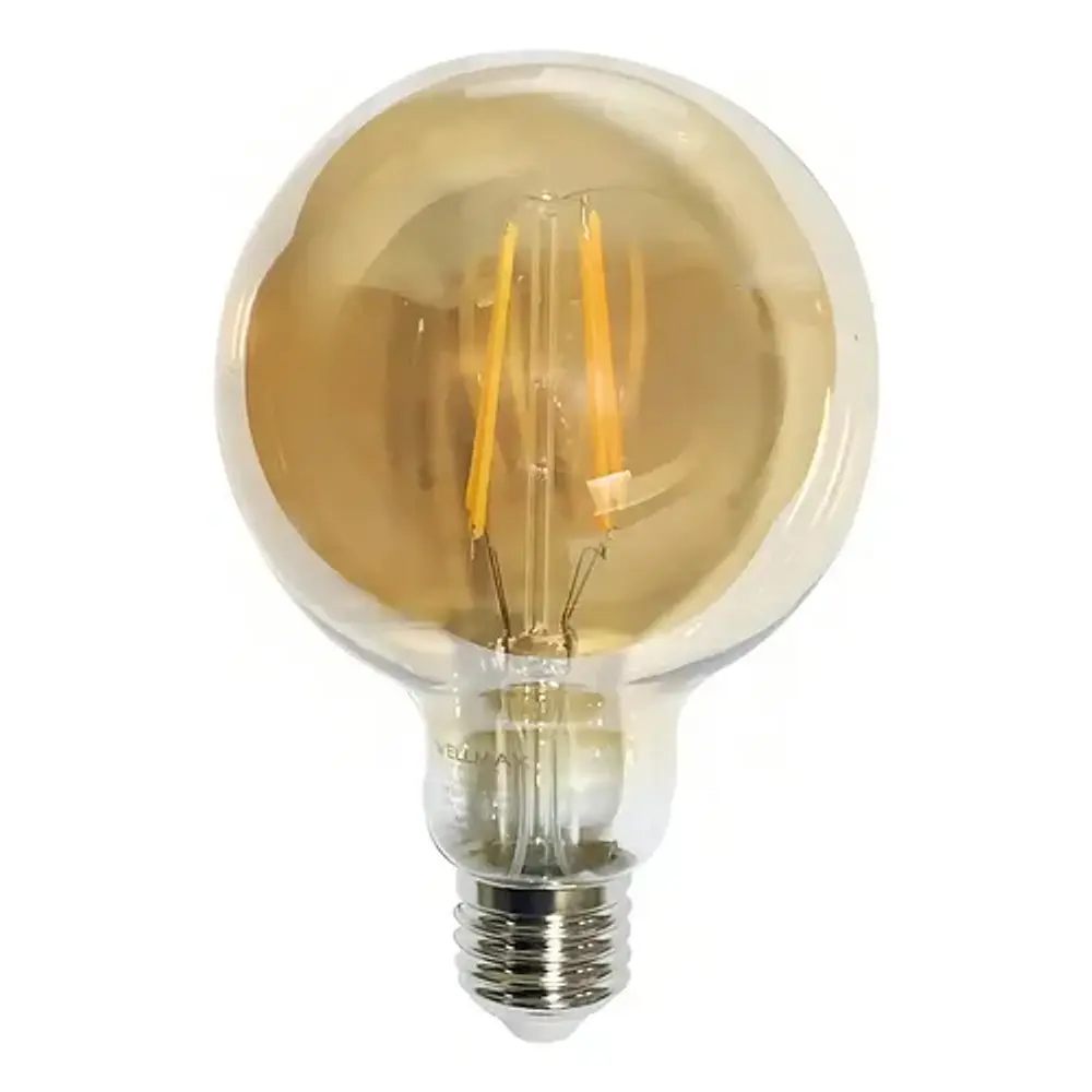 Ampolleta Led Vintage 8w E27 Luz Cálida 900lm Ámbar Blanco Cálido