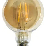 Ampolleta Led Vintage 8w E27 Luz Cálida 900lm Ámbar Blanco Cálido