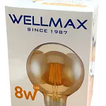 Ampolleta Led Vintage 8w E27 Luz Cálida 900lm Ámbar Blanco Cálido