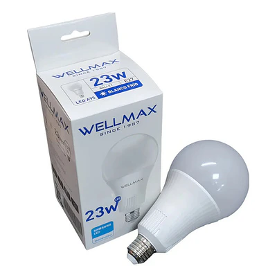 Ampolleta Led 23w E27 2000 Lumenes Blanco Frío Wellmax