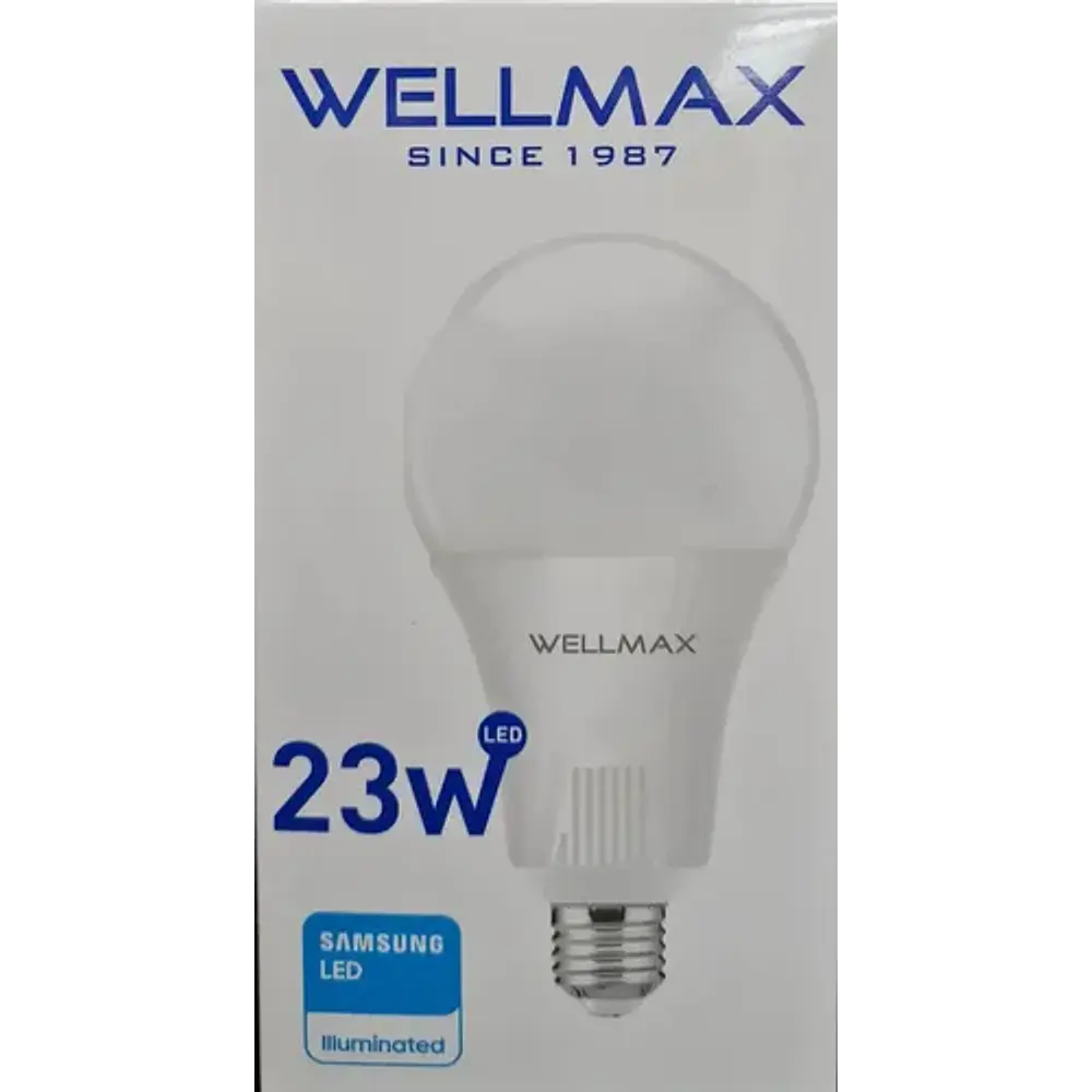 Ampolleta Led 23w E27 2000 Lumenes Blanco Frío Wellmax