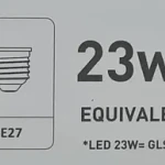 Ampolleta Led 23w E27 2000 Lumenes Blanco Frío Wellmax