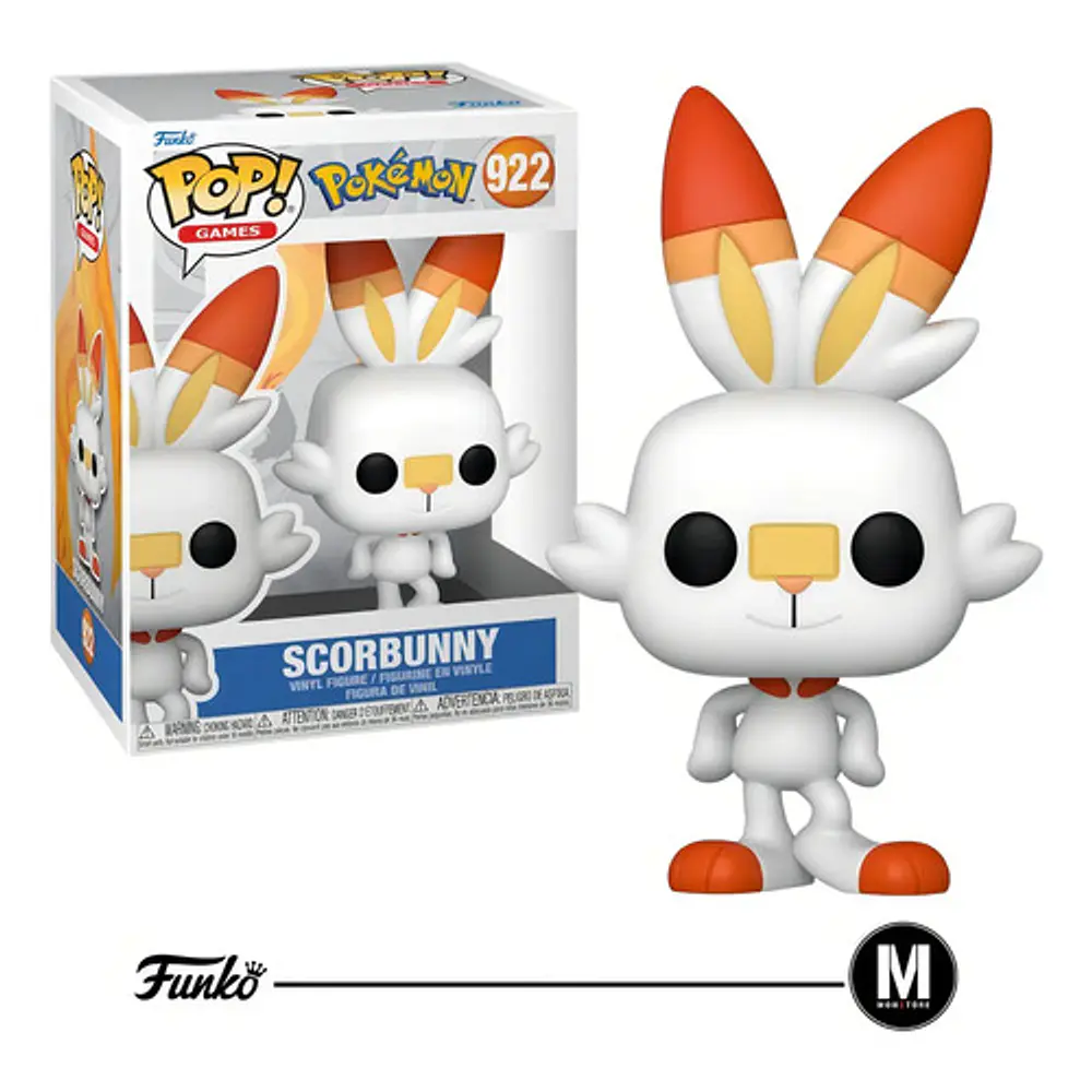 Funko Pop! Scorbunny Pokemon 922
