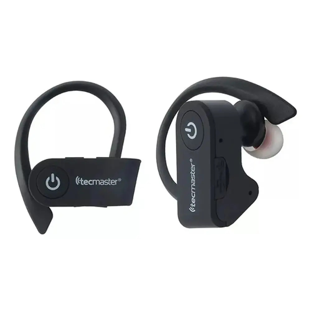 Audifonos Sport True Wireless Tws Negro Tecmaster