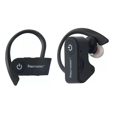 Audifonos Sport True Wireless Tws Negro Tecmaster