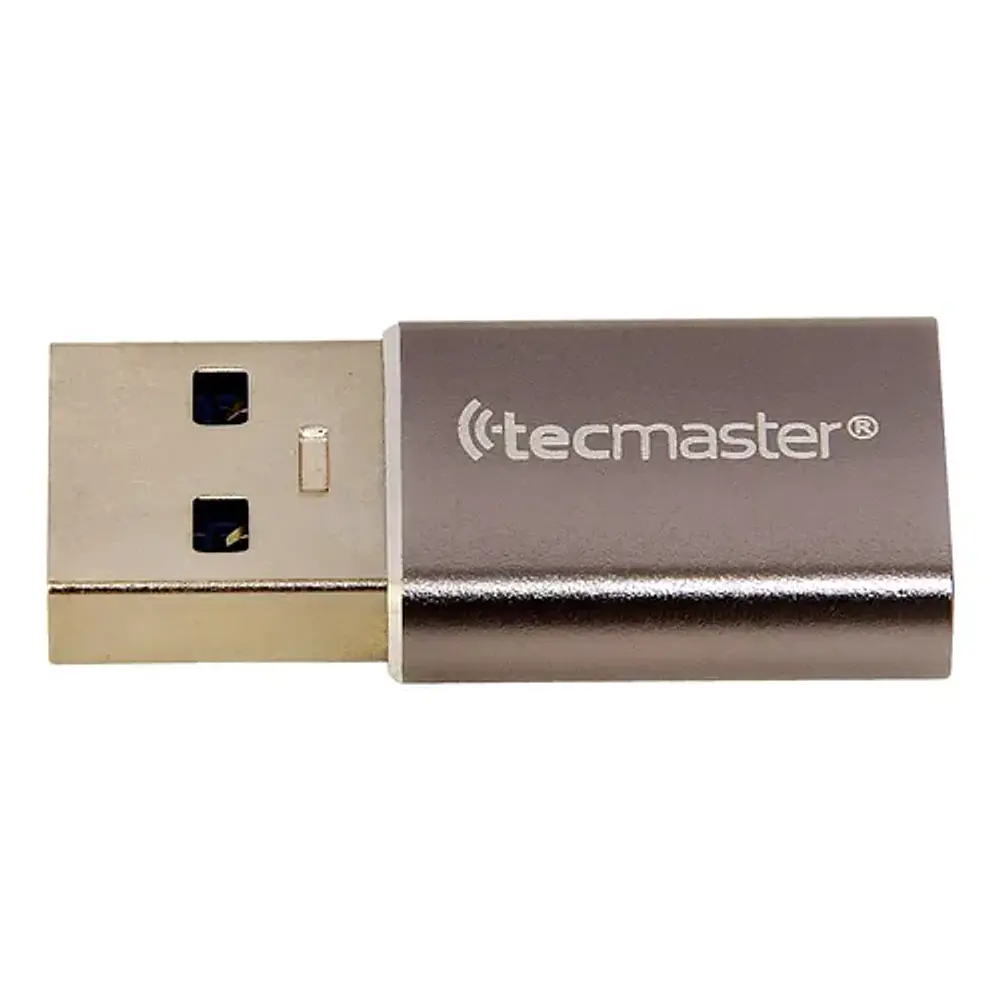 Adaptador Otg Usb 3.0 Tipo C Hembra A Usb-a Macho Plateado