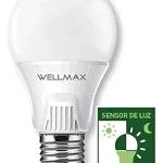 Pack 3 unidades Ampolletas Sensor Crepuscular Dia/noche 9w E27 Blanco Frío