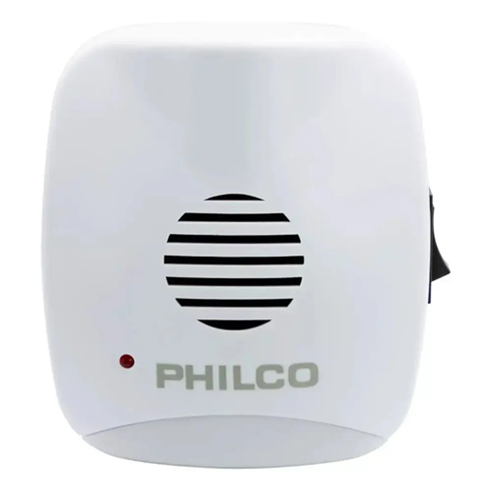 Repeledor Ahuyenta Ratas Ultrasónico 60m2 Blanco Philco