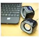 Parlante Multimedia para Pc Notebook Usb 3.5mm  Negro HP