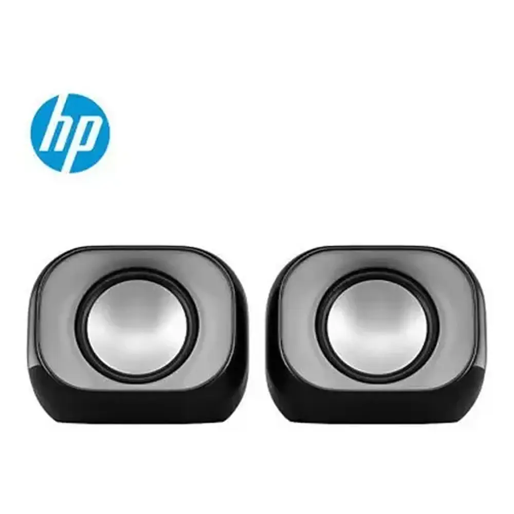 Parlante Multimedia para Pc Notebook Usb 3.5mm  Negro HP
