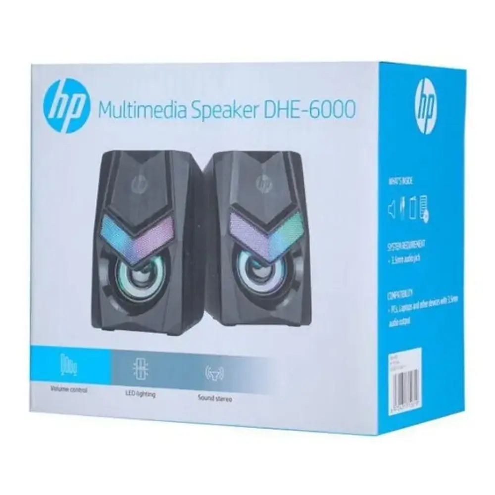 Parlantes de Escritorio Dhe-6000 Negro HP