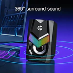Parlantes de Escritorio Dhe-6000 Negro HP