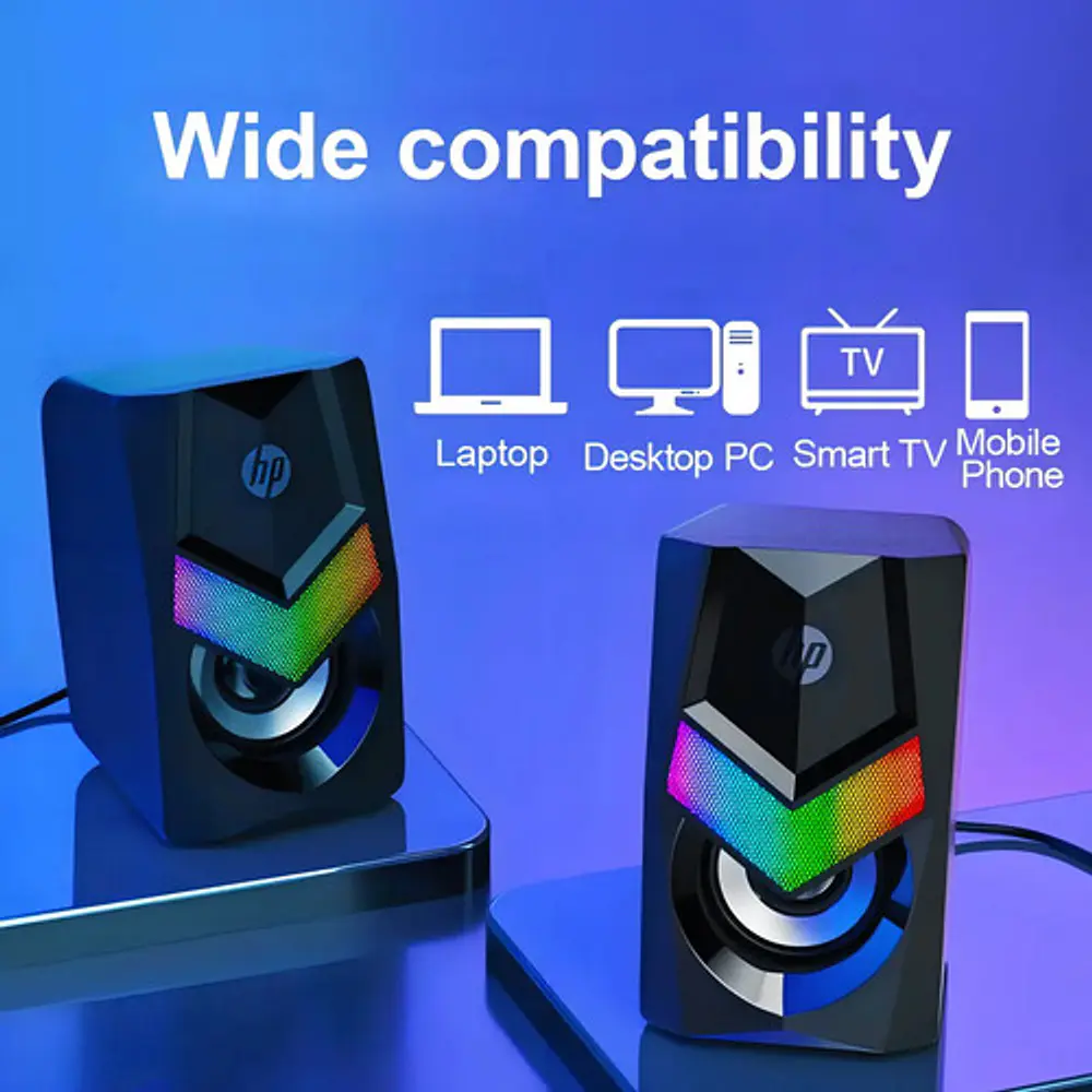 Parlantes de Escritorio Dhe-6000 Negro HP