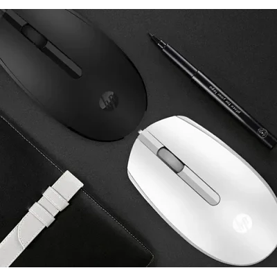 Mouse Alambrico Usb M10 Blanco HP