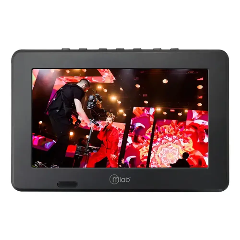 Televisor Color Digital Portatil 7 Pulgadas Mlab Recargable