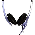 Auriculares Genius On-ear Con Micrófono Y Control De Volumen Azul Genius