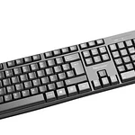 Kit Teclado y Mouse Inalambrico Multimedia TM-100512 Negro Tecmaster