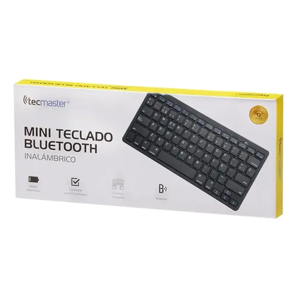 Mini Teclado Bluetooth Negro 