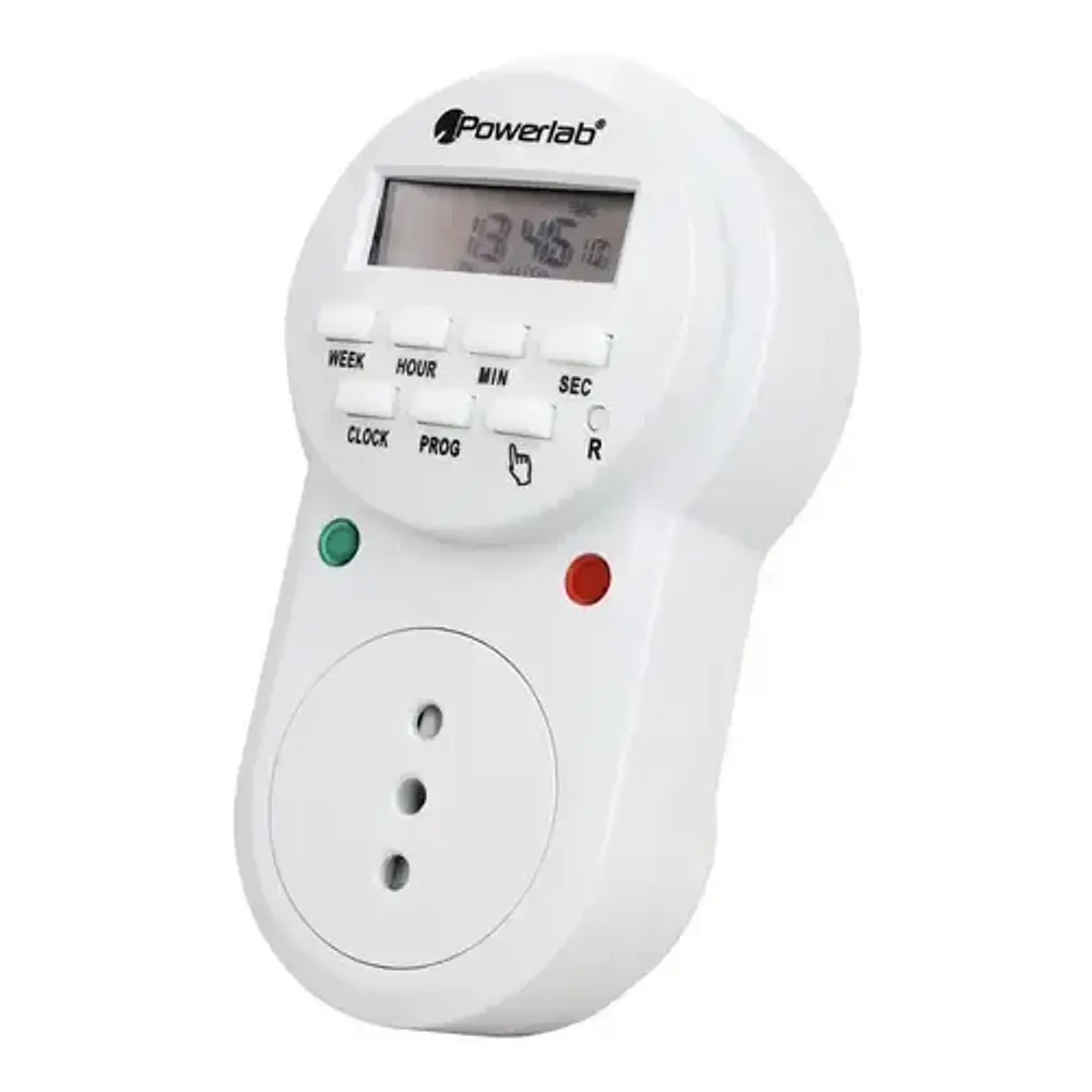 Temporizador Timer Digital Programable 24/7 2000w