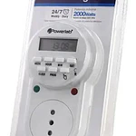 Temporizador Timer Digital Programable 24/7 2000w